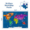 World Map Puzzle | Floor Puzzle & Game (ages 6-12)