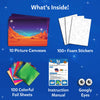 Foil Fun: Up in space | No Mess Art Kit (ages 4-9)