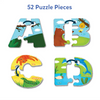 The Animal Alphabet |  Fun & Educational 52 Piece Jigsaw Puzzle (ages 3-6)