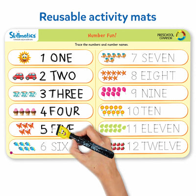 Preschool Champion | Reusable Activity Mats (ages 3-6)