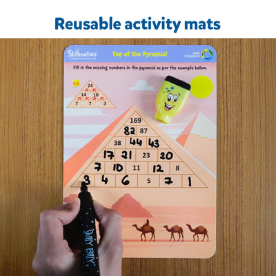 Mind Challenge | Reusable Activity Mats (ages 6+)