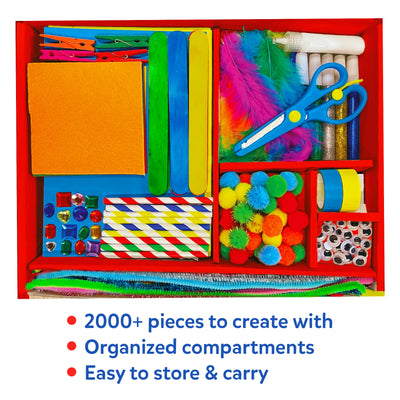 Ultimate Art & Craft Activity Chest | DIY Activity Set (ages 6-13)