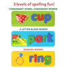 Educational spelling game with magnetic letters for ages 4-7 in Ready To Spell Learning Activities