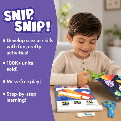 Snip Snip | Art & Craft Activity Kit (ages 3-7)
