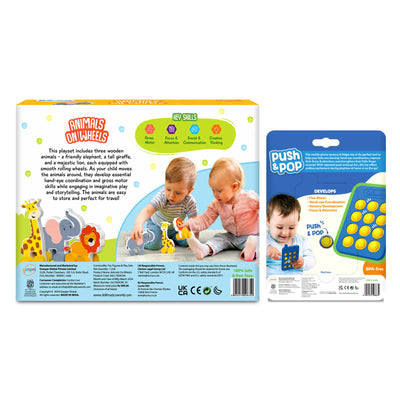 Pop, Roll & Play Bundle (9-36 months)