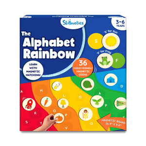 Alphabet Rainbow  | Magnetic Matching Activity (ages 3-6)