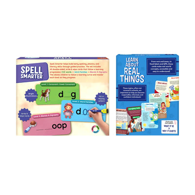 Spellings & Real-World Learning Combo (ages 4-14)