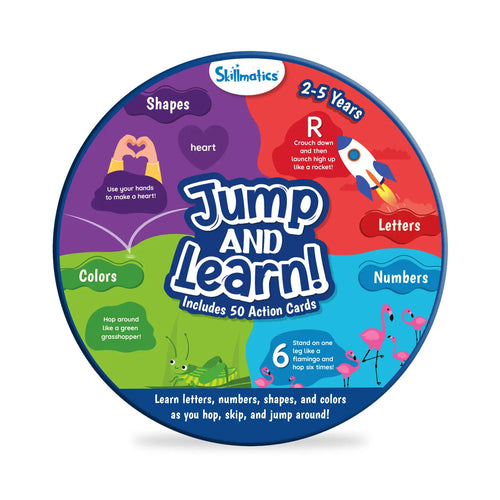 Jump And Learn - Flash Cards for Toddlers (ages 2-5)