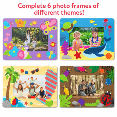 Dot it! - Photo Frames | No Mess Sticker Art (ages 3-7)