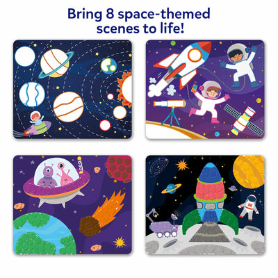 Dot it! - Outer Space | No mess sticker art (ages 3-7)