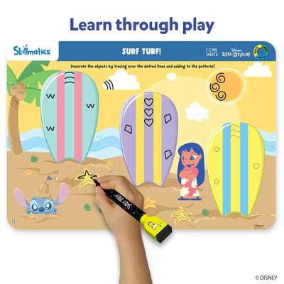 I Can Write Disney's Lilo & Stitch | Reusable Activity Mats (ages 3-6)