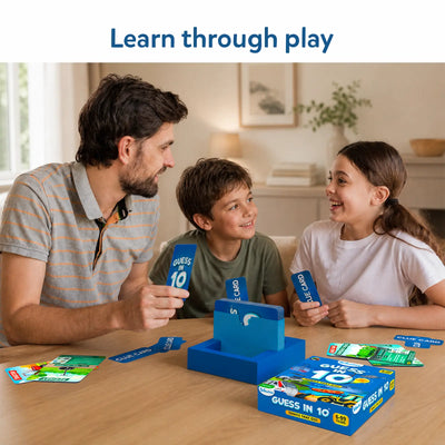 Guess in 10: Things That Go! | Trivia Card Game (ages 6+)