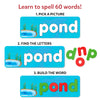 Educational spelling game with magnetic letters for ages 4-7 in Ready To Spell Learning Activities