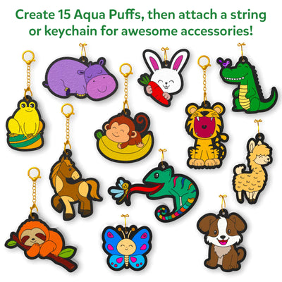 Aqua Puffs: Animal Friends | 3D Art Kit (ages 4-10)