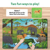 Piece & Play: Amazing Animals | Floor Puzzle & Game (ages 3-7)