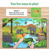 Piece & Play: Amazing Animals | Floor Puzzle & Game (ages 3-7)