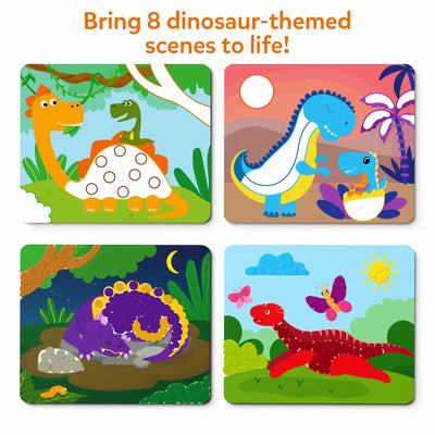 Dot it! - World of Dinosaurs | No mess sticker art (ages 3-7)