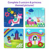 Dot It with Magnets - Unicorns & Princesses | Repeatable Magnetic Art Activity (ages 3-7)