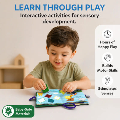My Quiet Book | Sensory Activity Book (ages 1+)