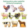 Step By Step Puzzle: Farm Animals (ages 3+)