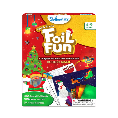 Foil Fun: Holiday Magic | No Mess Art Kit (ages 4-9)