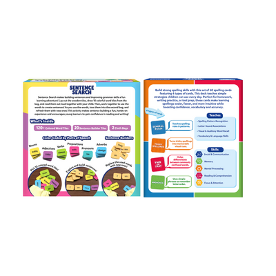 Spelling & Sentence Building Bundle (ages 5-12)