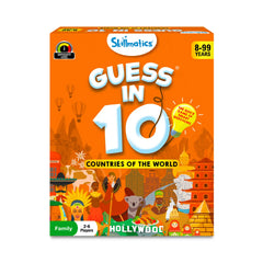 Guess in 10: Countries Of The World | Trivia card game (ages 8+)