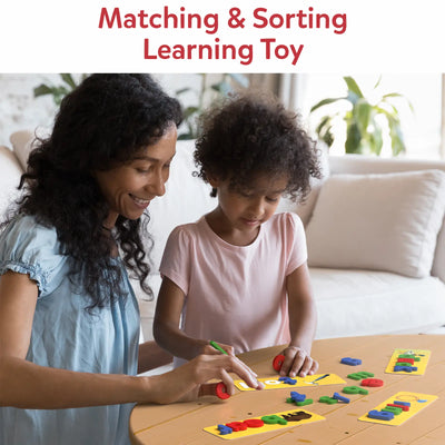 Educational matching and sorting toy for children from Ready To Spell Learning Activities