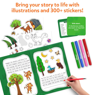 My Storybook Art Kit - Animal Adventures (ages 5-10)