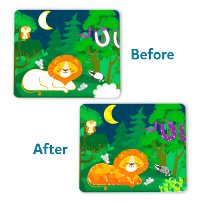 Dot it! - Wild, Farm & Underwater Animals | No mess sticker art (ages 3-7)