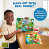 Stick on Fabric Art: Amazing Animals | Tactile & Sensory Fabric Art (ages 4+)