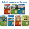 Educational playing cards featuring Indian landmarks and nature in Guess in 10 Wonders of India game