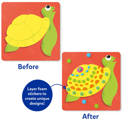 Fun with Foam: Under the Ocean | 3D Sticker Activity (ages 3-7)