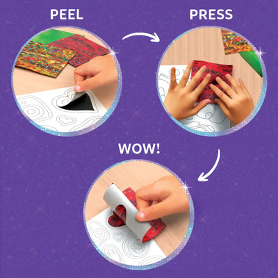 Foil Fun: Girl Power | No Mess Magnetic Art Kit (Ages 7-13)