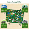 Children playing Wild Webs Animal Learning Board Game for kids ages 6 and up