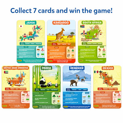 Guess in 10 Combo: Animal Planet + Countries of the World (ages 6+)