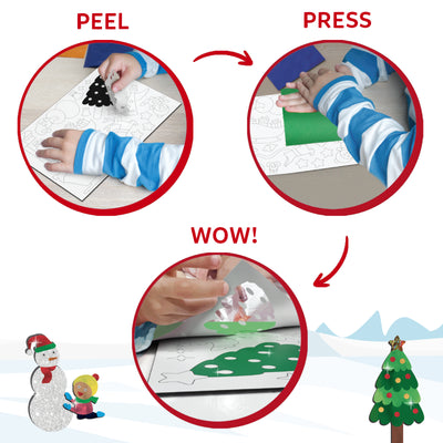 Foil Fun: Holiday Magic | No Mess Art Kit (ages 4-9)