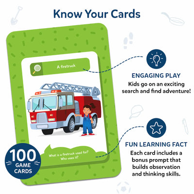 Found It! Combo: Indoor + Travel (ages 4-7)