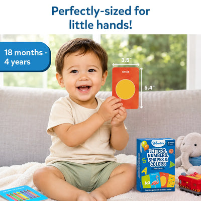 Flash Cards for toddlers: Letters, Numbers, Shapes & Colors (ages 1-4)