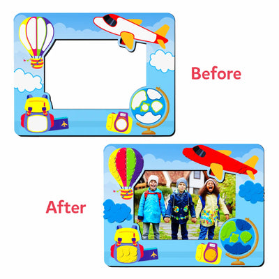 Dot it! - Photo Frames | No Mess Sticker Art (ages 3-7)