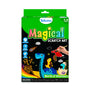 Magical Scratch Art Dinosaur Kit for Kids with Scratch Pictures Styluses and Stickers