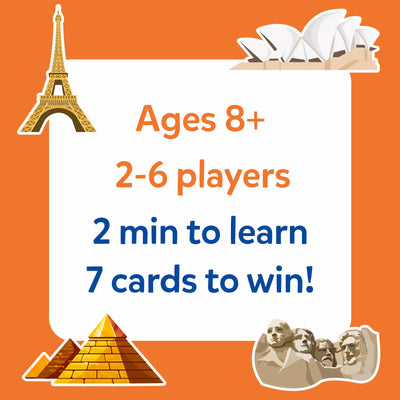 Guess in 10: Countries Of The World | Trivia Card Game (ages 8+)
