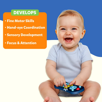 Push & Pop: TV Remote | Sensory & Fidget Toy (Ages 9-24 months)