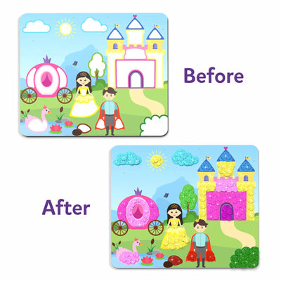Dot it! Sparkle Edition - Unicorns & Princesses | No mess sticker art (ages 3-7)