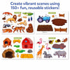 Sticker Stories - Animal Adventures | Creative Storytelling Kit (ages 3-7)