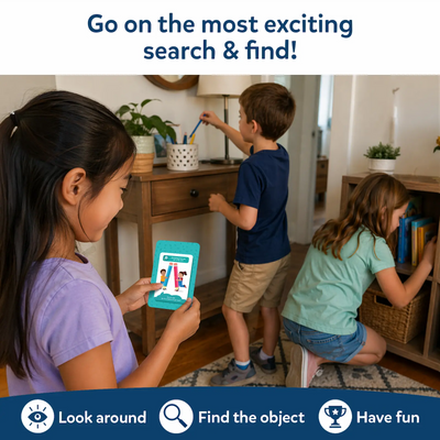 Found It! Home Edition | Smart Scavenger Hunt (ages 4-7)