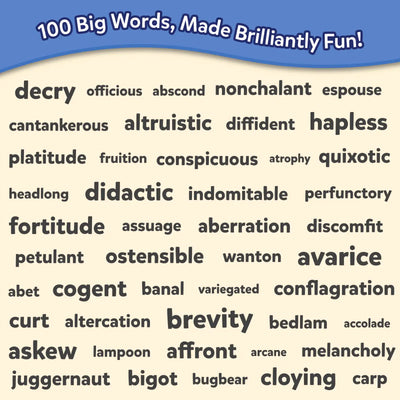 Wordables: Level 3 | Vocabulary Flash Cards for SAT Prep (ages 12+)