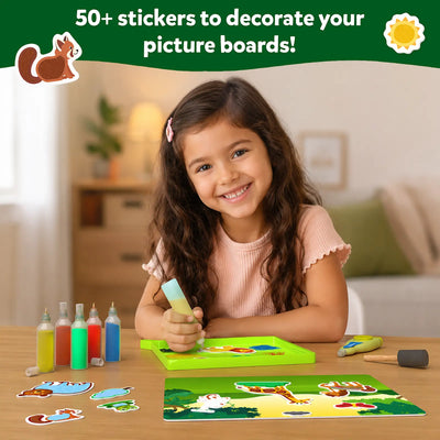 Sand-Tastic Art: Amazing Animals | Controlled-Mess Sand Art (ages 4-10)
