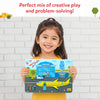 Tangram Twist - Off We Go! | No Mess Sticker Art (ages 4-7)