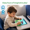 Travel Friendly Magical Scratch Art Book: World of Dinosaurs (ages 3-8)
